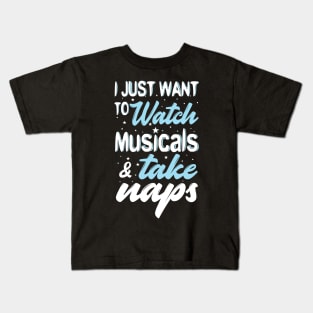 Watch Musicals Kids T-Shirt